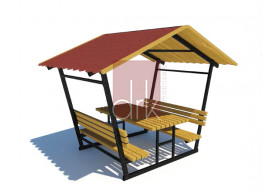 ROOFED PICNIC TABLES